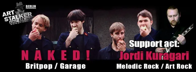 Bild: NAKED! Britpop / Garage Konzert in Berlin Charlottenburg