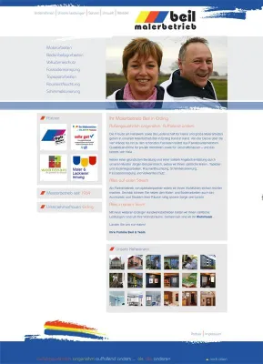 Bild: Beil überzeugt handwerk magazin:Erdinger Malerbetrieb ist Website des Monats