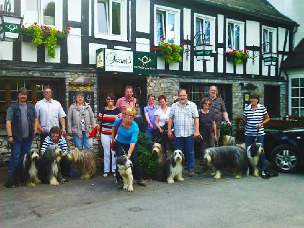 Wandern mit Hund - in Seemer's Gasthof Zur Post kein Problem.