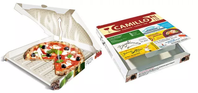 Pizzakarton neu erfunden Bild: Pizzakarton neu erfunden