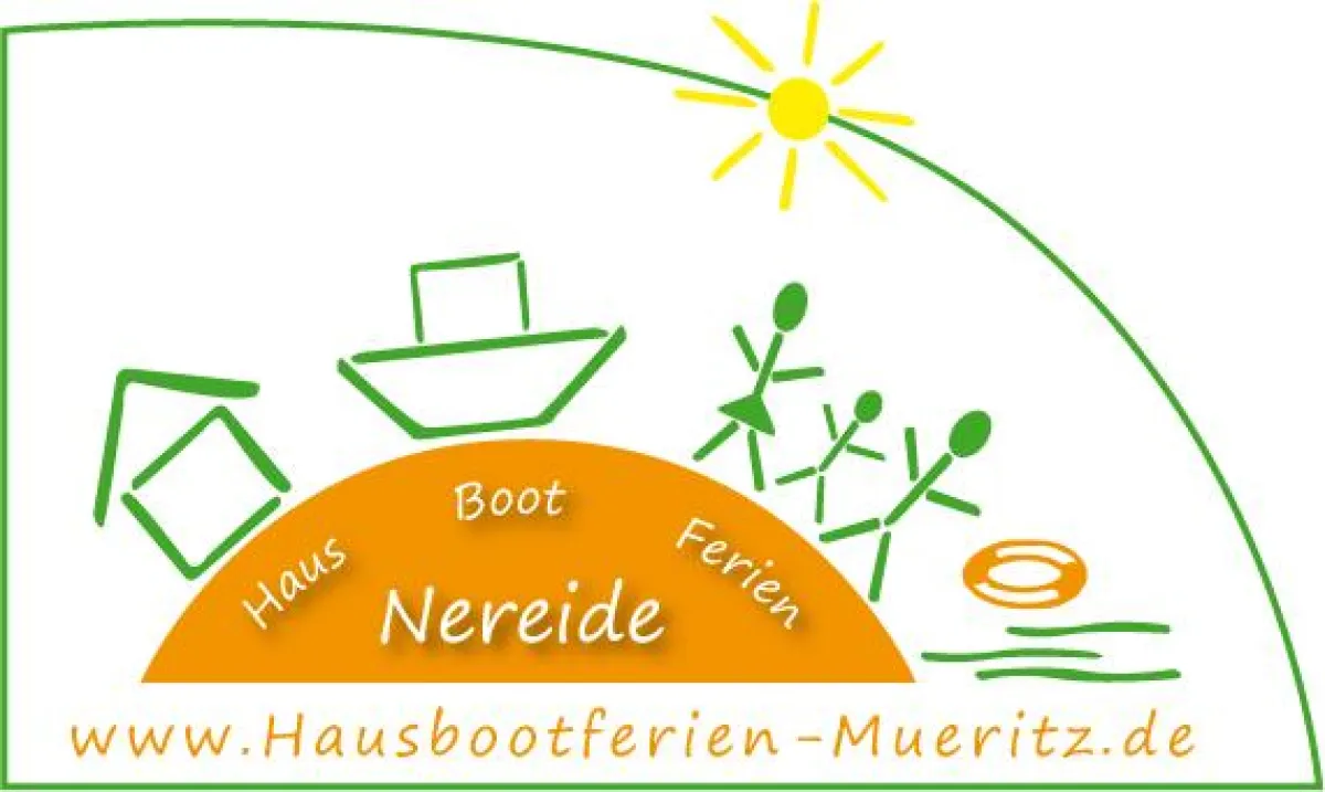 Das neue Logo von Hausbootferien NEREIDE ist das neuen Erkennungsmerkmal.