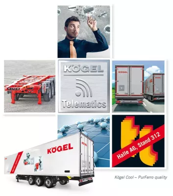 Bild: Kögel mit Serviceoffensive auf der transport logistic 2015