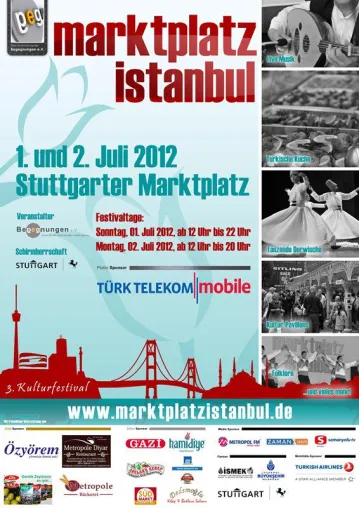 3. Kulturfestival - Marktplatz Istanbul Bild: 3. Kulturfestival - Marktplatz Istanbul