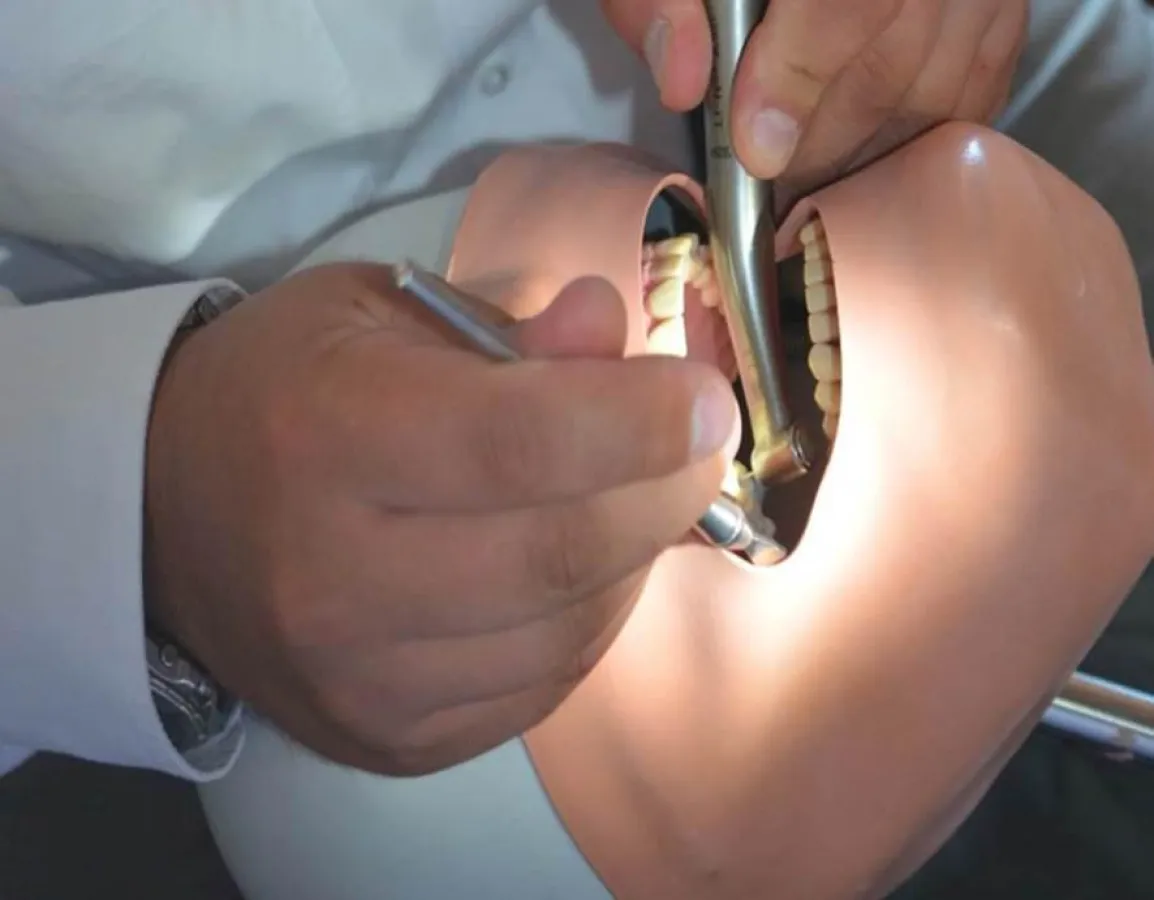 Intensives Training am Übungsmodell bereitet auf den Einsatz vor