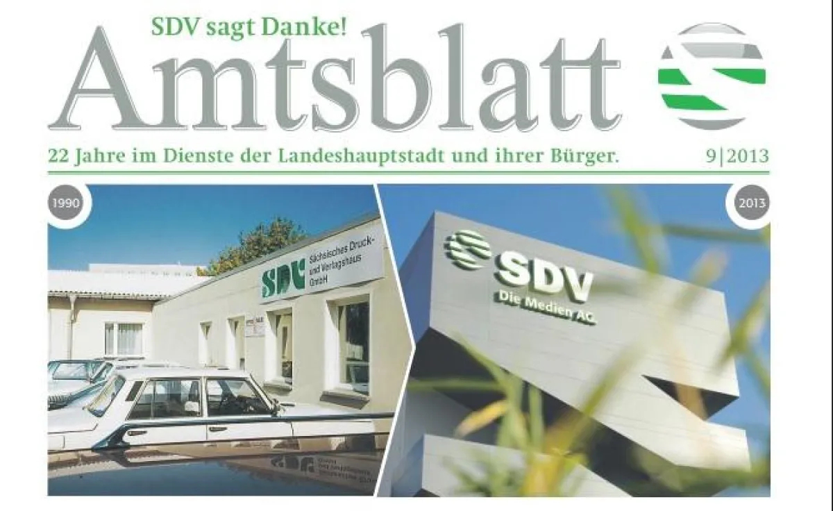 Das Dresdner Amtsblatt