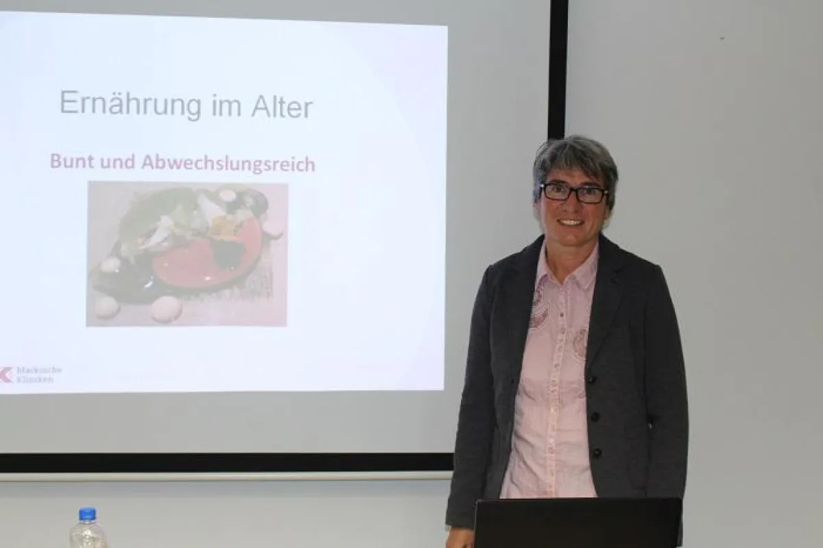 Die Referentin Silvia Apel