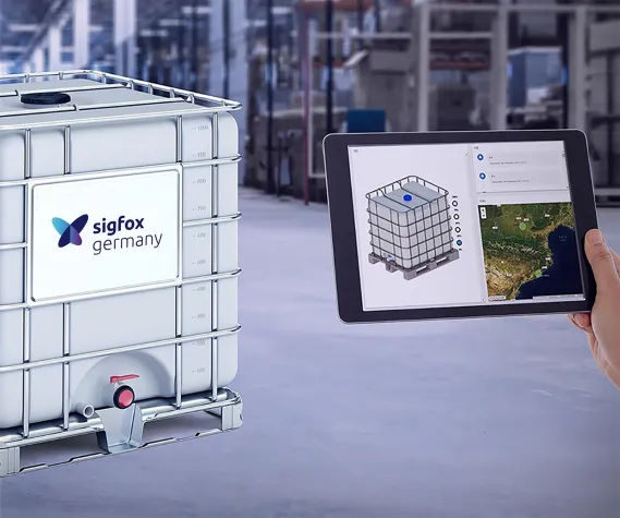 Bild: Sigfox stellt Überwachungssystem für IBC-Container vor