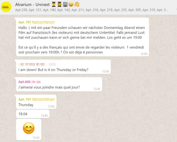 „Einer antwortet immer …“ Bild: „Einer antwortet immer …“