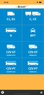 Bild: e.driver Professional - BPT Prüfung Code 121