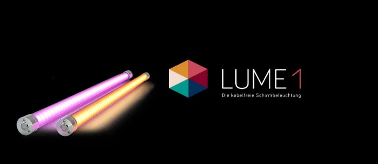 Bild: Lume-1 - die kabelfreie Sonnenschirm-Beleuchtung