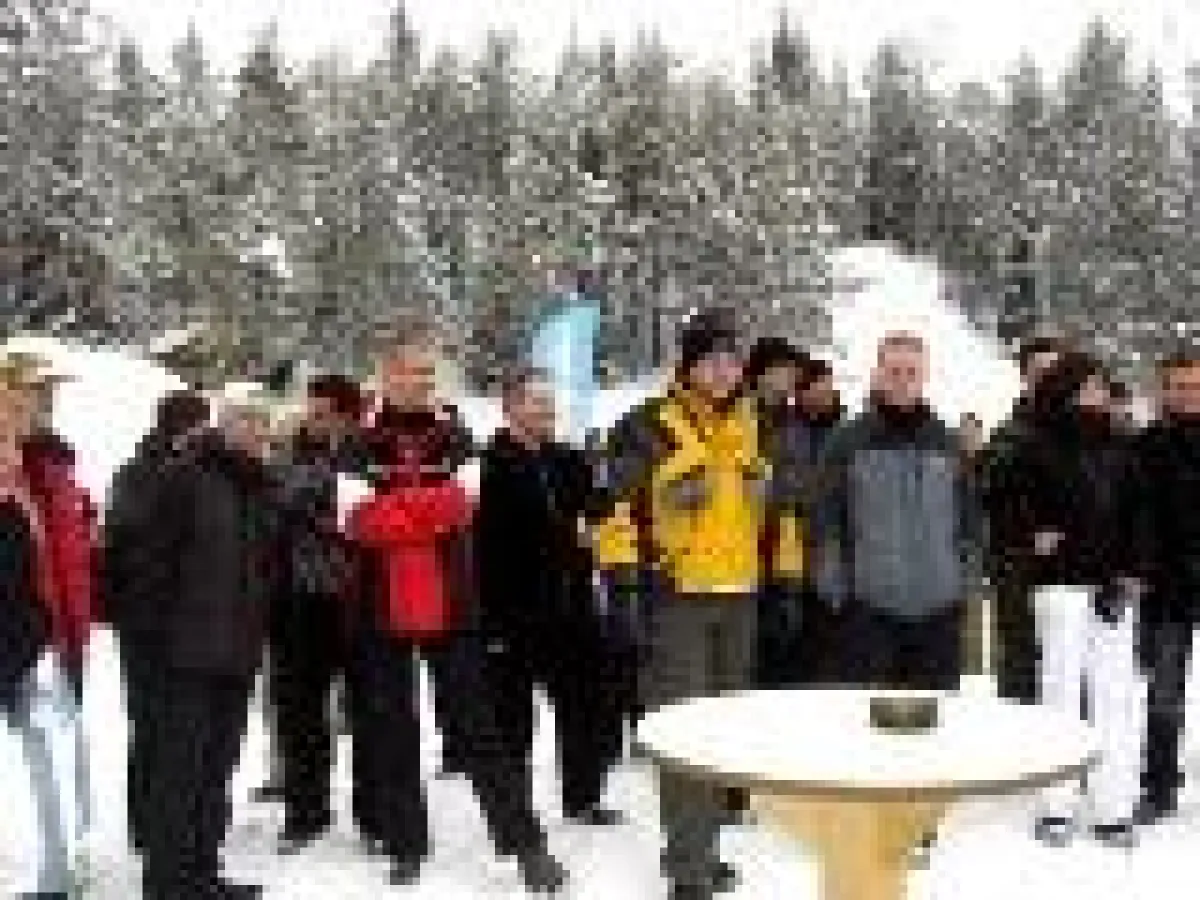 Viel Spaß hatten die Teilnehmer der iCrossing Affiliate Winter Games in Seefeld (A)