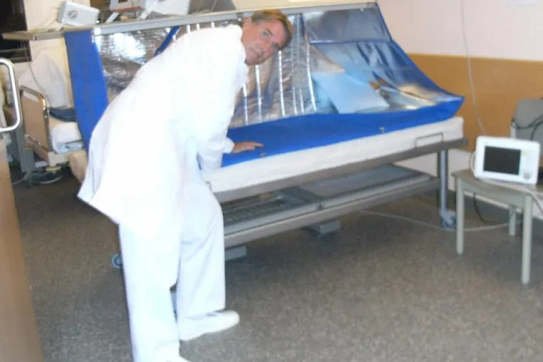 Bild: Künstl. Fieber hilft bei Tumoren - Naturheilpraxis entsteht  in Ludwigsburg u.bietet Hyperthermie/Misteltherapie
