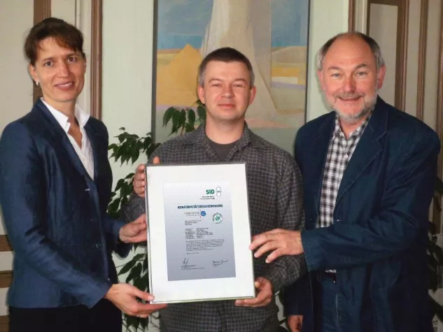 Graphischer Betrieb Gebr. Frank Gera wurde erfolgreich PSO – rezertifiziert Bild: Graphischer Betrieb Gebr. Frank Gera wurde erfolgreich PSO – rezertifiziert