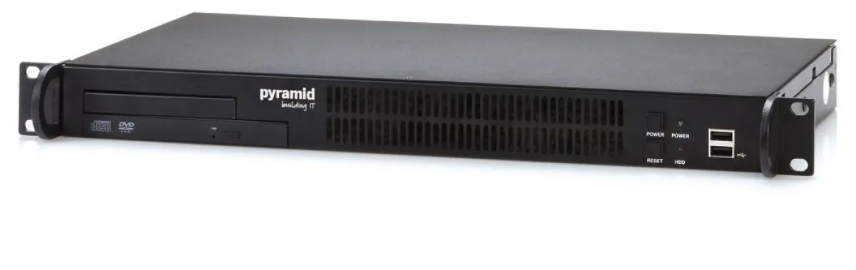 Die neuen Pyramid Server mit geringer Einbautiefe bieten 30 Prozent Platzersparnis