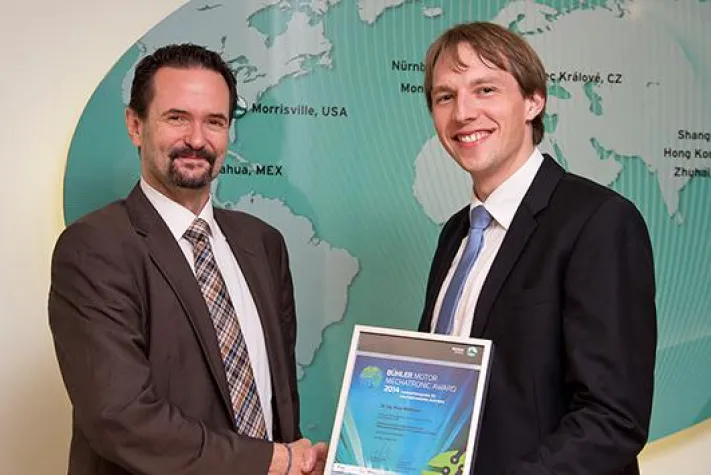Bühler Motor Mechatronic Award 2014 verliehen Bild: Bühler Motor Mechatronic Award 2014 verliehen