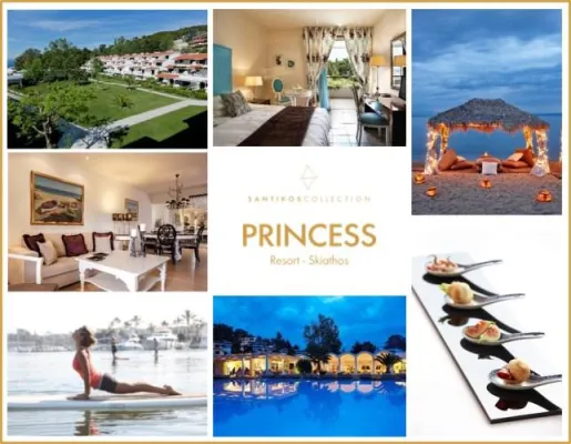 Bild: Skiathos Princess Hotel - Entspannter Boho-Chic Luxus mit außergewöhnlichen Aktiv-Highlights