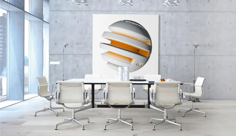 Bild: Aus Zahlenwerk wird Kunst