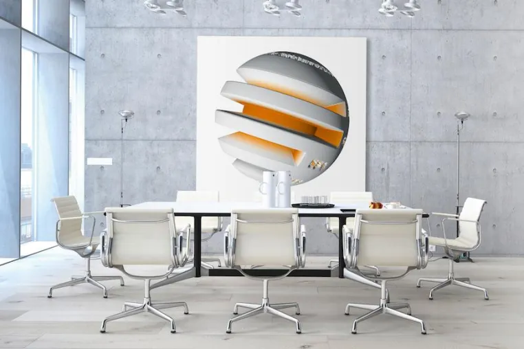Bild: Aus Zahlenwerk wird Kunst