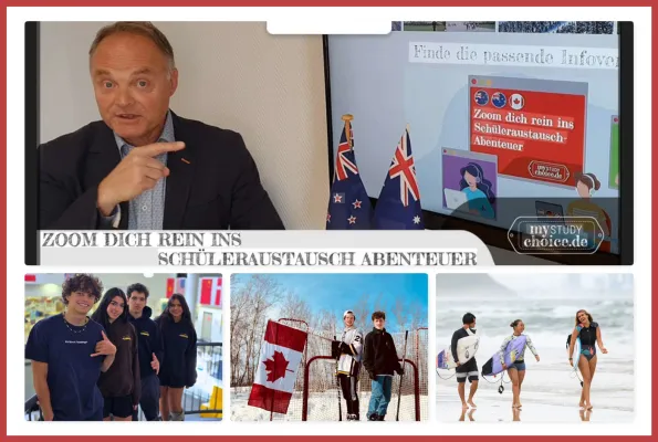Bild: Einladung digitale Informationswoche von MyStudyChoice: Auslandsjahr leicht gemacht! Kick-off am 11.5.26