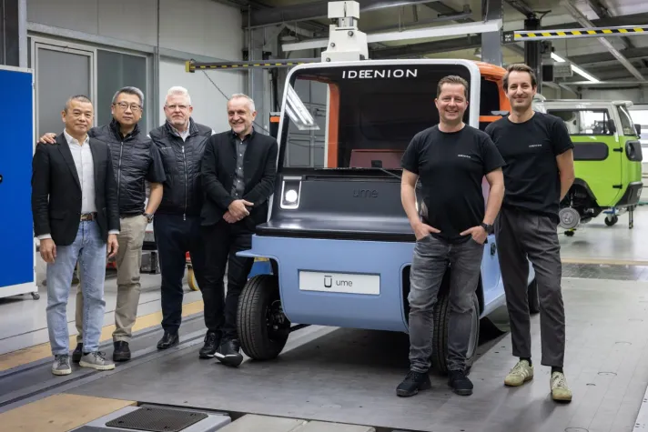 Bild: IDEENION Automobil AG gibt die Übernahme durch die Mobility Technology Group bekannt