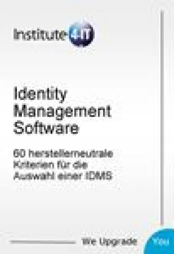 Bild: Anforderungskatalog für Identity Management Software
