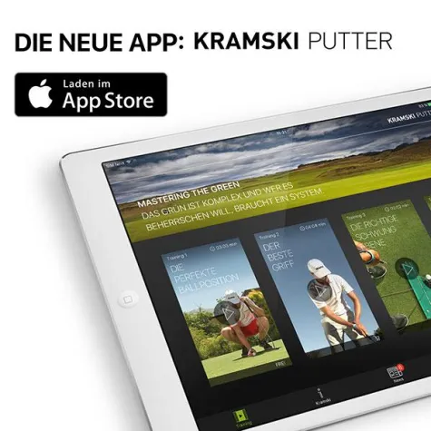 Bild: Neu im App-Store: Teil 2 der KRAMSKI Putting-App „Der beste Griff“