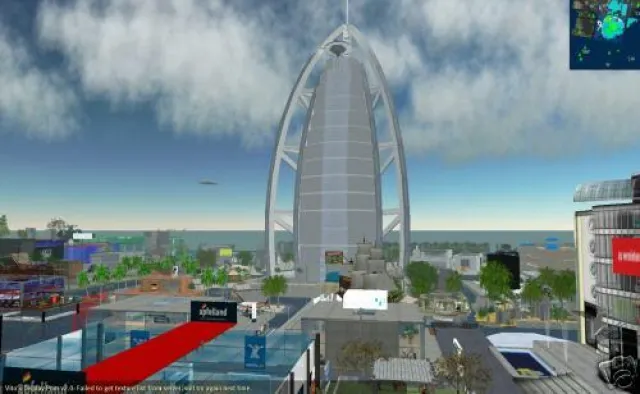 50.000,- Euro Auktion bei eBay für Second Life Dubai Tower im Apfelland Bild: 50.000,- Euro Auktion bei eBay für Second Life Dubai Tower im Apfelland