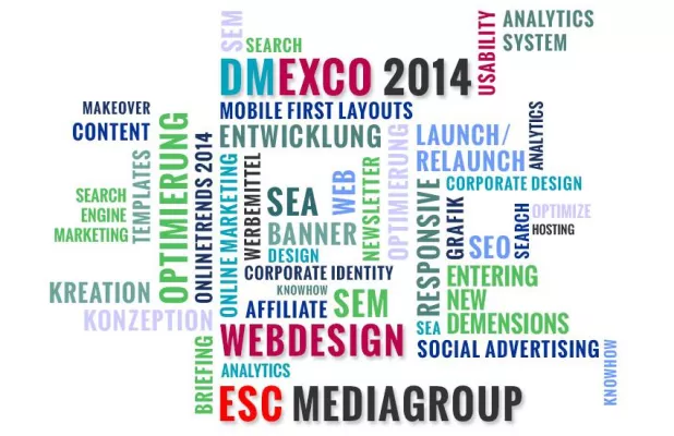 Bild: dmexco 2014: esc mediagroup rückt Webdesign-Kompetenz in den Fokus