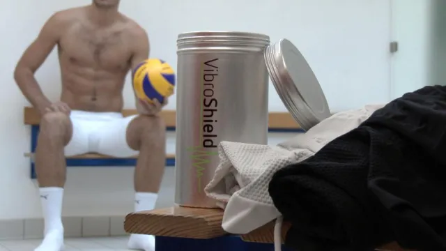 Bild: Volleyball-Bundesligist Herrsching setzt auf die muskelunterstützende Funktionstights VibroShield