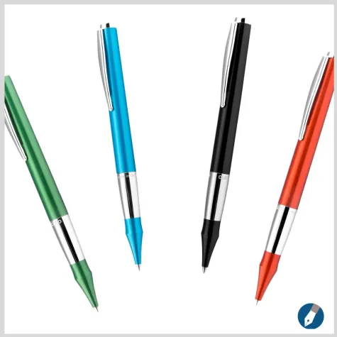 Bild: Schön bunt: der Colour-Drehkugelschreiber von Cleo Skribent nun bei MiaSkribo