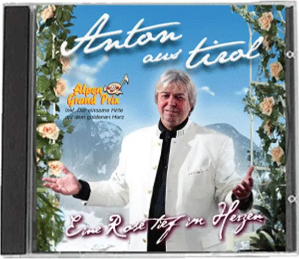 Bild: Das neue Album „Eine Rose tief im Herzen“ von Anton aus Tirol