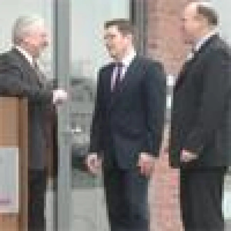 Geschäftsführer Spans, Mersmann, Huckels (v.l.n.r.)