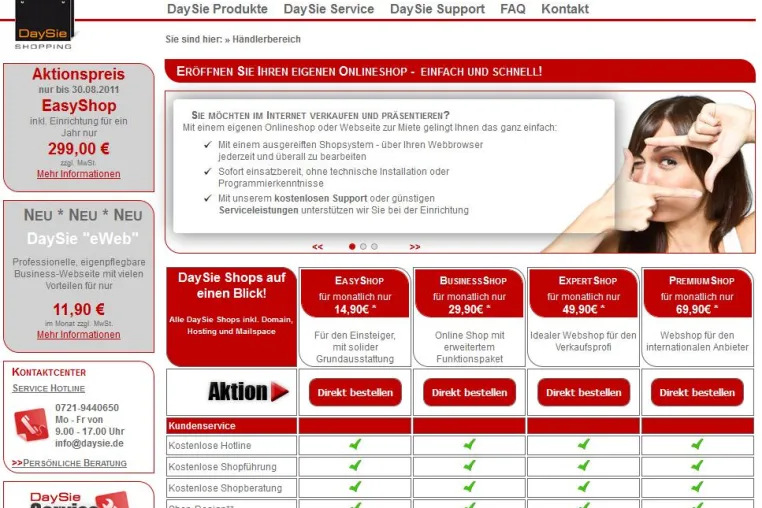 DaySie Shopping setzt auf Rundum-Service für den regionalen Fachhändler Bild: DaySie Shopping setzt auf Rundum-Service für den regionalen Fachhändler