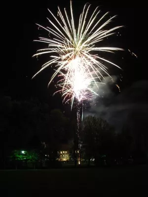 Bild: Kißlegger 2. Museumsnacht endet mit garndiosem Feuerwerk