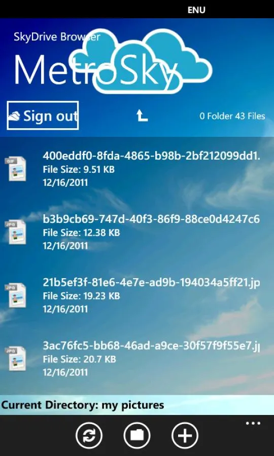 MetroSky - SkyDrive Management Software