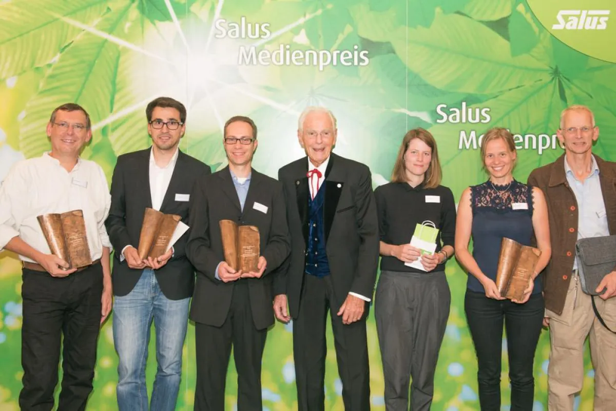Feierliche Verleihung des Salus-Medienpreis in München 2016
