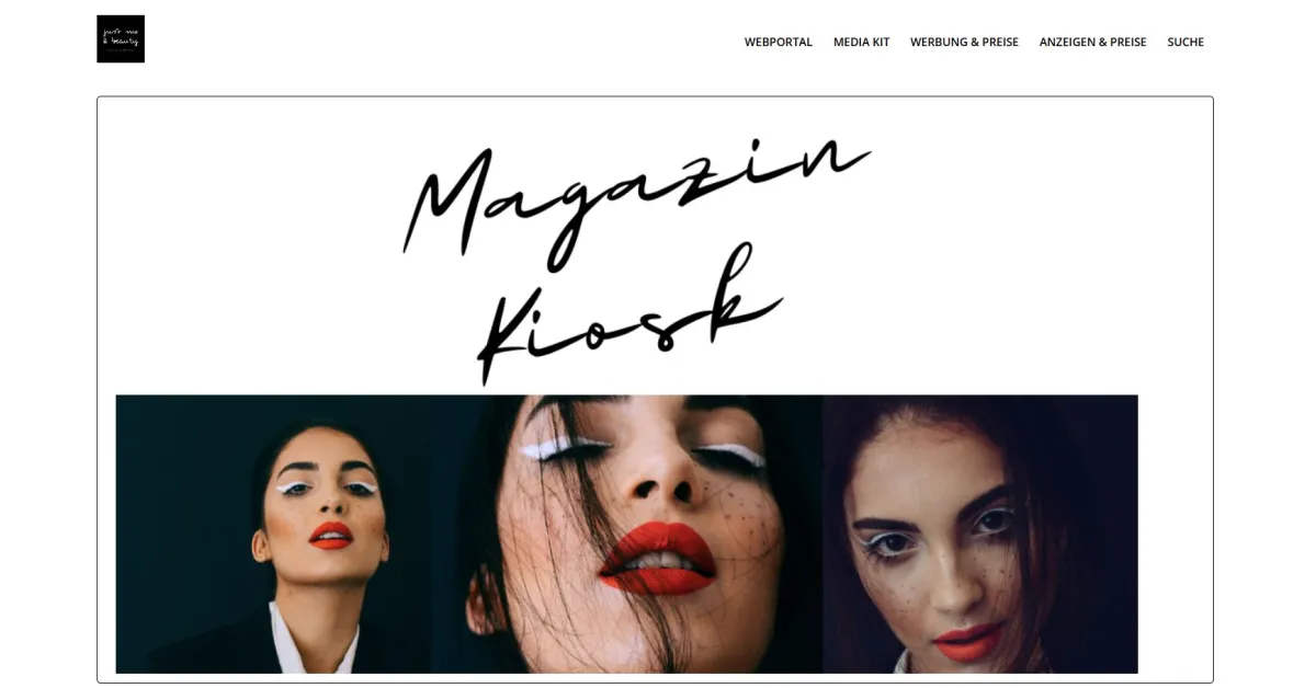 just me & beauty - Das Beauty Magazin eröffnet neuen interaktiven E-Magazin Kiosk (© just me & beauty - Das Beauty Magazin)