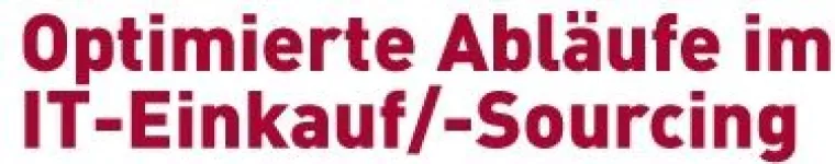 Bild: Optimierte Abläufe für IT-Einkauf & IT-Sourcing