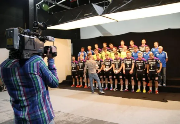 Bild: Wieder großes Fotoshooting beim Medienpartner hl-studios