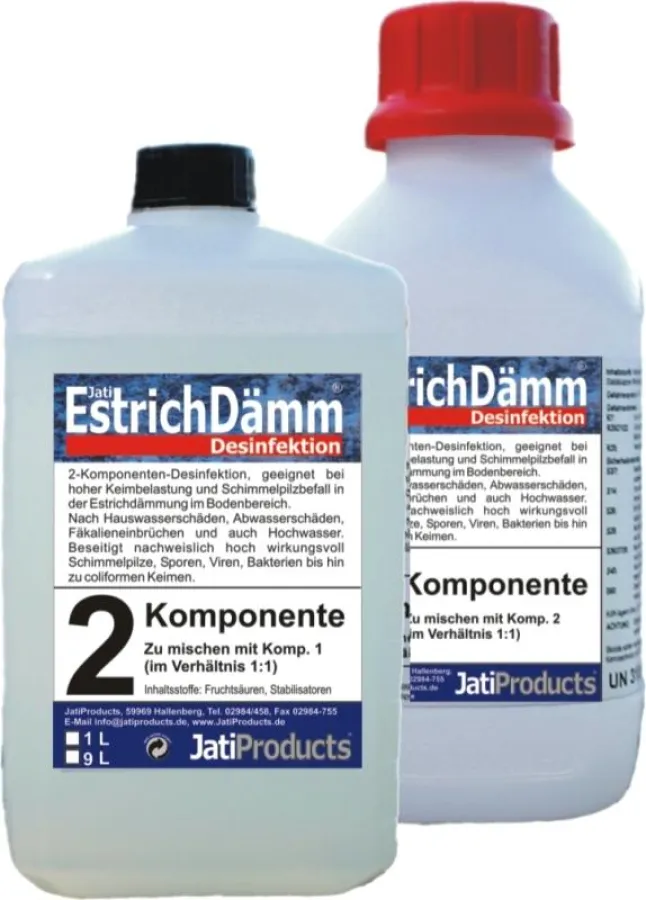 Jati-EstrichDämm-Desinfektion