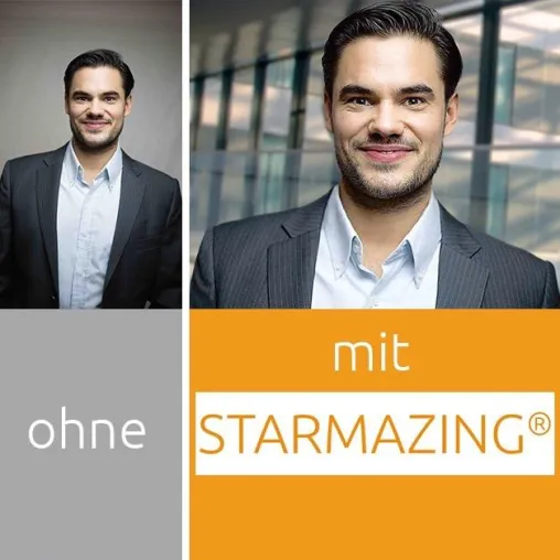 Bild: Das perfekte Bewerbungsfoto: Mit STARMAZING® Karriere-Retusche zum Bewerberstar