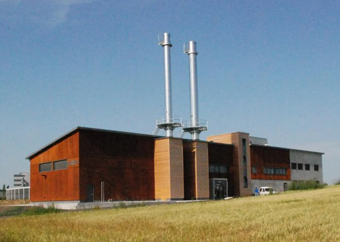 Zentrales Technikgebäude der Unterföhringer Geothermie: Die Energiezentrale