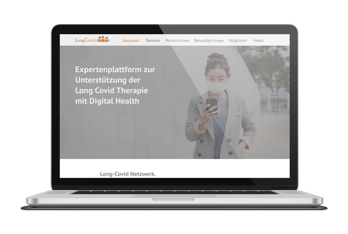 Relaunch der Website des Long-Covid Netzwerks (© Erstellt mit Ressourcen von Freepik.com (von aleksandr_samochernyi))