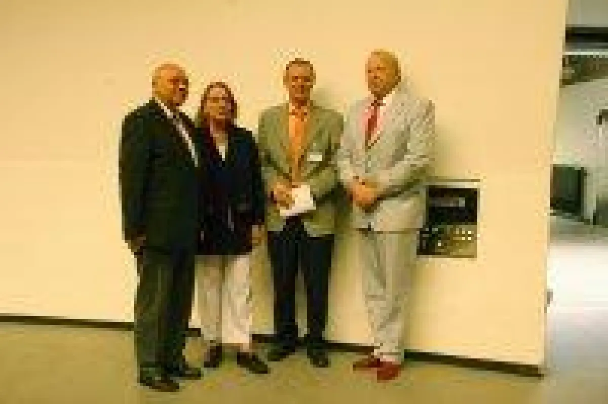 Stellvertrender Landrat Hans Körfer, Bürgermeistern Hilde Scheidt, Gesellschaftspräsident Prof. Dr. Rudolf Schmitz und Prodekan Prof. Dr. Friedrich Lampert (v.l.) eröffneten den 3. Internationalen Diä