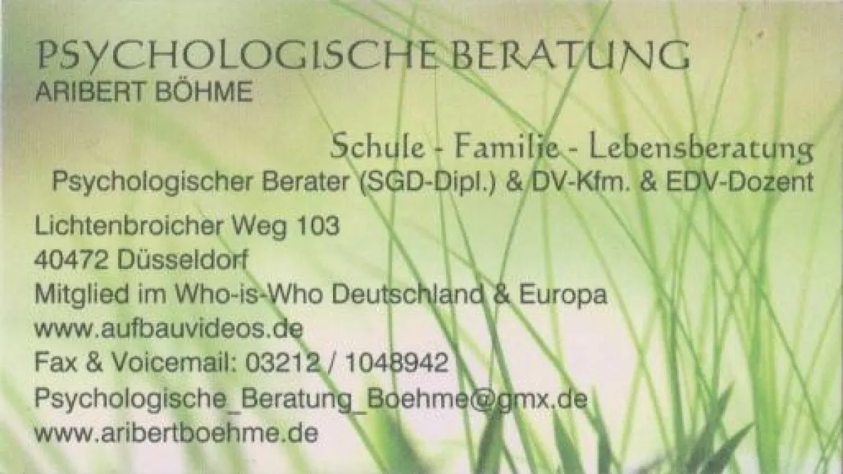 Beratungsbüro Böhme