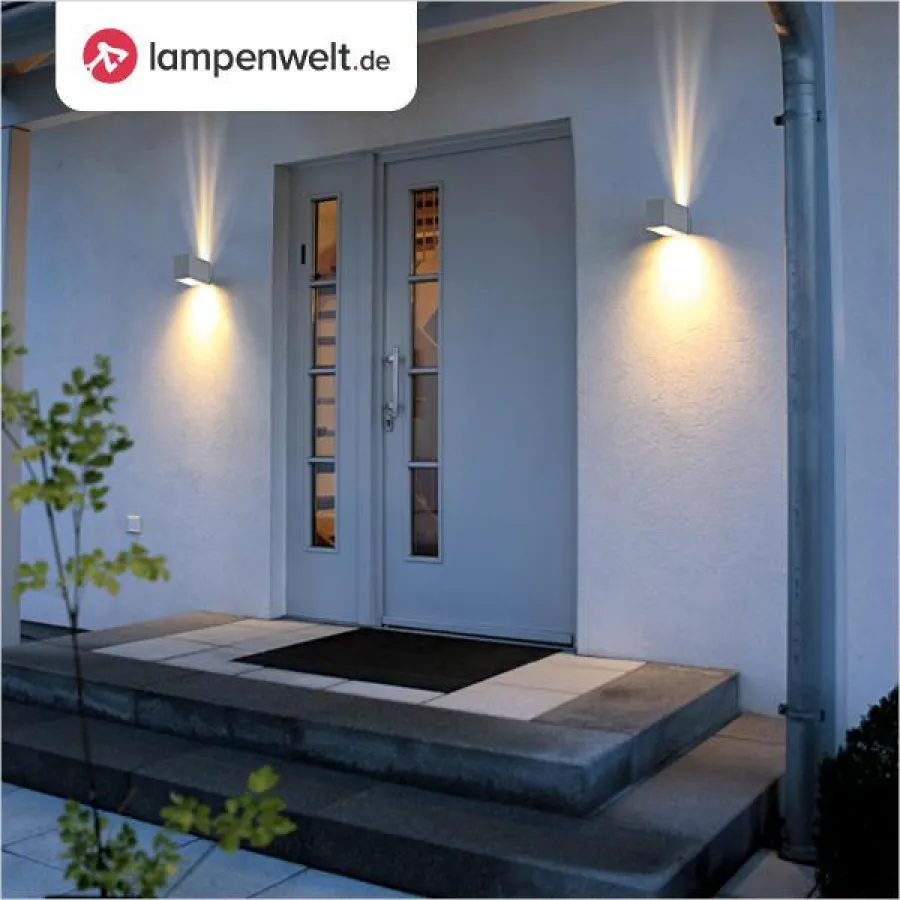 Der neue Ratgeber-Beitrag der Lampenwelt GmbH gibt Tipps zur Eingangsbeleuchtung. | © Lampenwelt.de