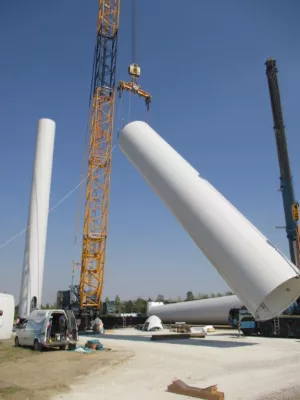 Bild: vortex energy und Max Bögl bauen gemeinsam 25MW-Windpark in Polen