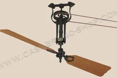 Bild: The BREWMASTER – einziger Deckenventilator mit Riemenantrieb