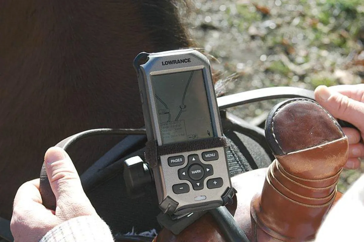 Sattelhalterung für GPS-Geräte im Reitsport