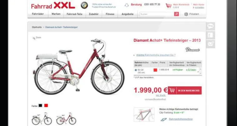 Bild: dotSource realisiert Relaunch für Fahrrad-XXL.de